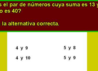Problema multiplicación y adición Problema multiplicación y adición