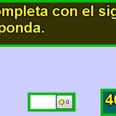 Comparar y ordenar números (IV) Comparar y ordenar números (IV)