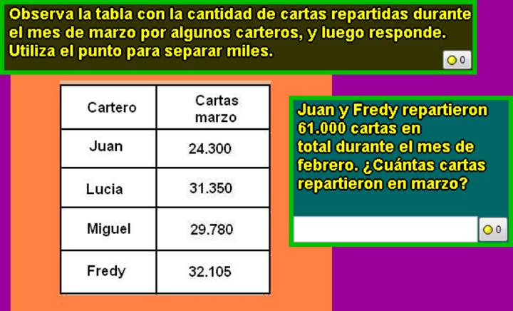 Problema de adición (II) Problema de adición (II)