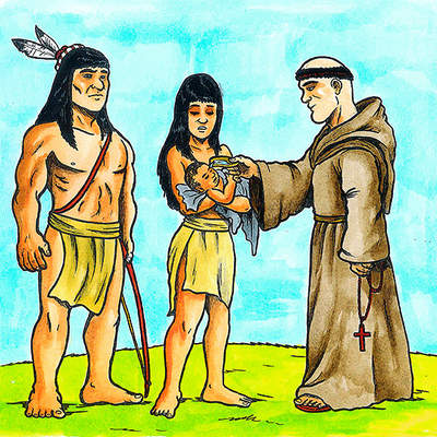 Objetivo de la conquista: Evangelización Objetivo de la conquista: Evangelización