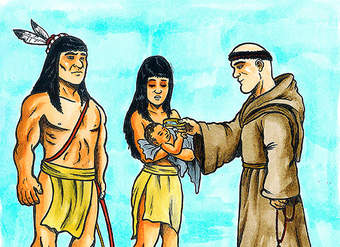 Objetivo de la conquista: Evangelización Objetivo de la conquista: Evangelización