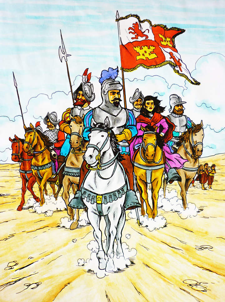 Expedición de Pedro de Valdivia Expedición de Pedro de Valdivia