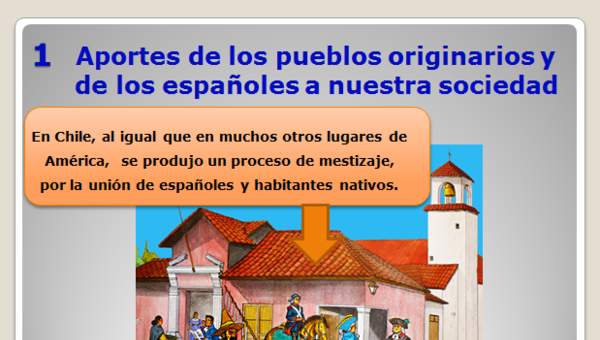 Aportes de pueblos originarios Aportes de pueblos originarios