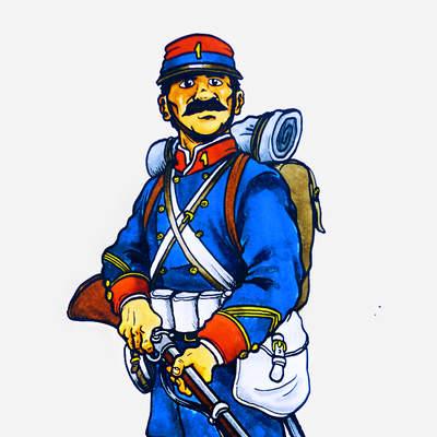 Soldado chileno guerra del Pacífico Soldado chileno guerra del Pacífico