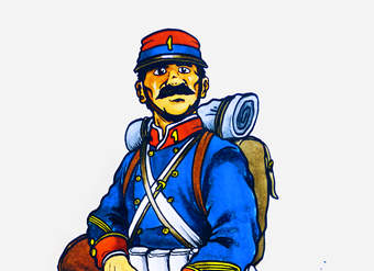 Soldado chileno guerra del Pacífico Soldado chileno guerra del Pacífico