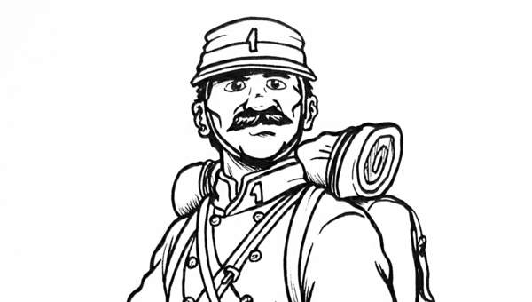 Soldado chileno guerra del Pacífico Soldado chileno guerra del Pacífico