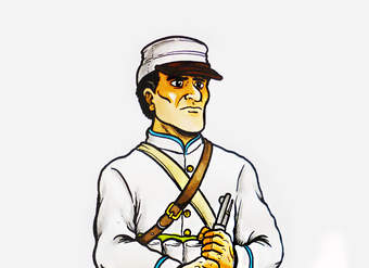 Soldado peruano guerra del Pacífico Soldado peruano guerra del Pacífico