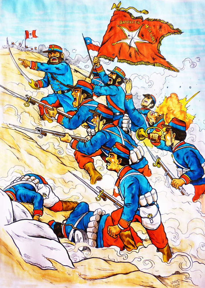 Toma del morro de Arica Toma del morro de Arica