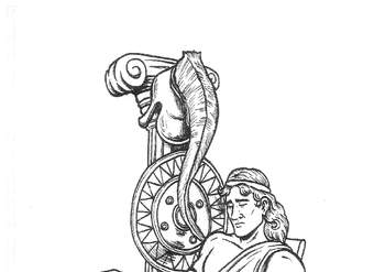 Escena de la Iliada Escena de la Iliada