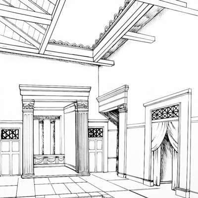 Casa antigua Roma Casa antigua Roma