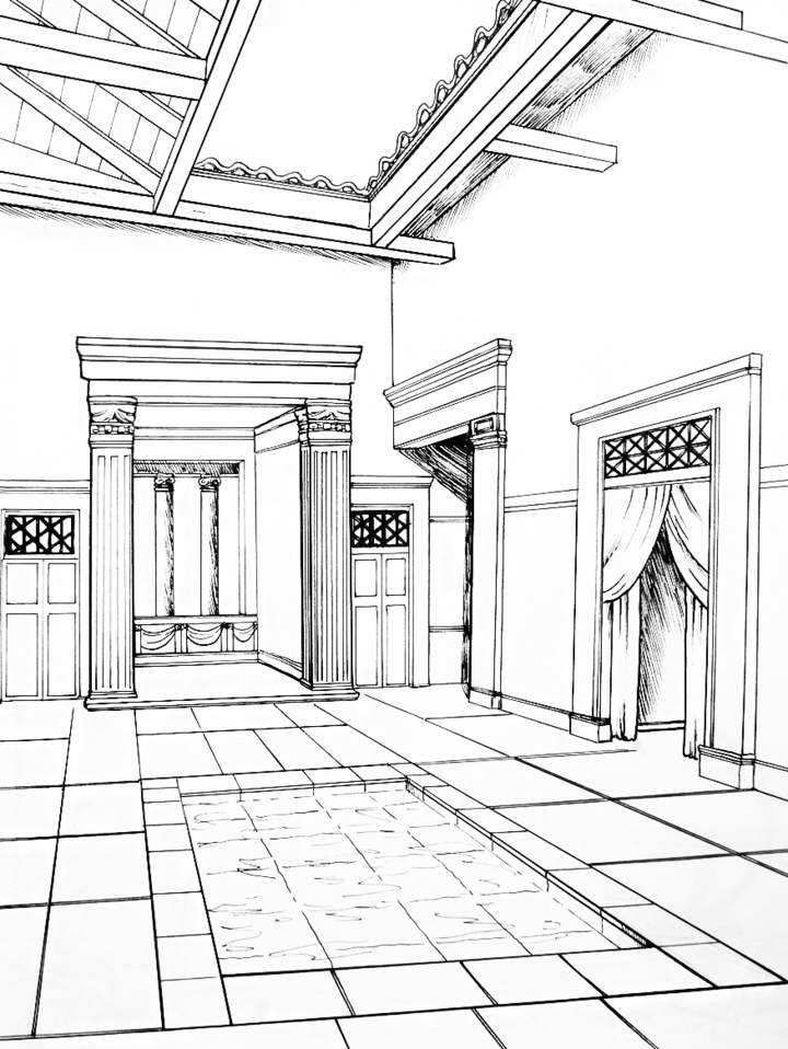 Casa antigua Roma Casa antigua Roma