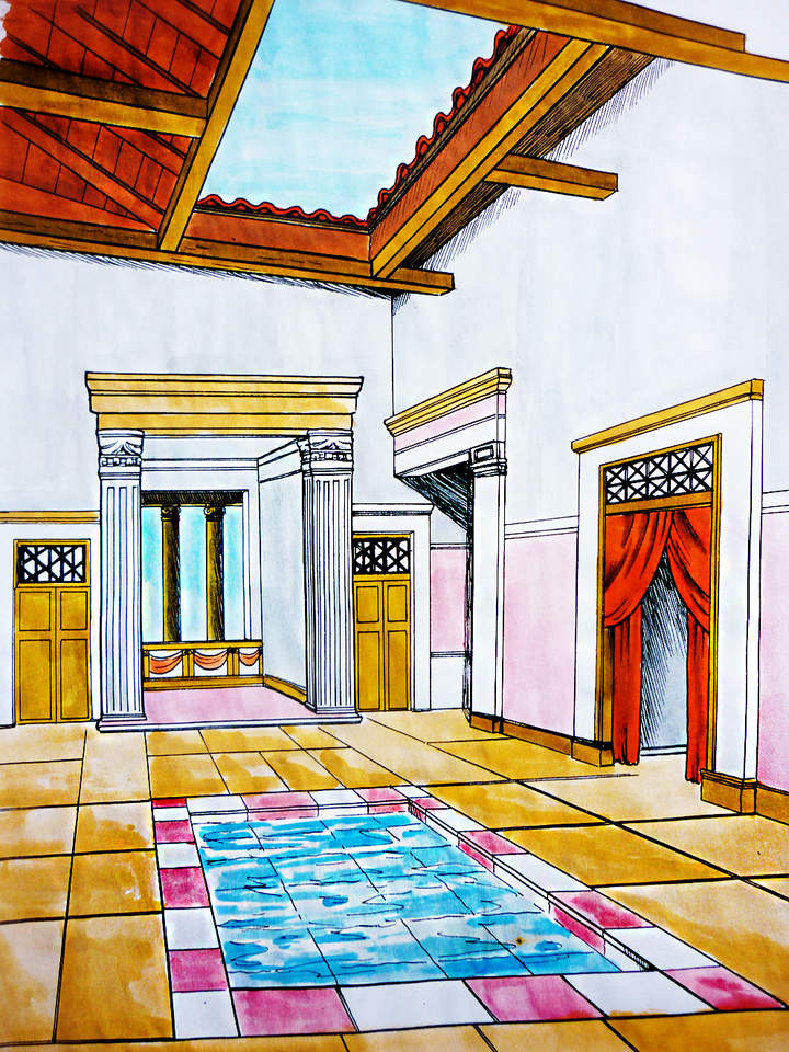 Casa antigua Roma Casa antigua Roma