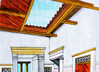 Casa antigua Roma Casa antigua Roma