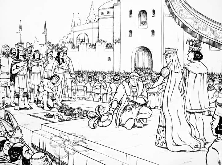 Regreso de Colón a España Regreso de Colón a España