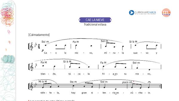 Cae la nieve Cae la nieve