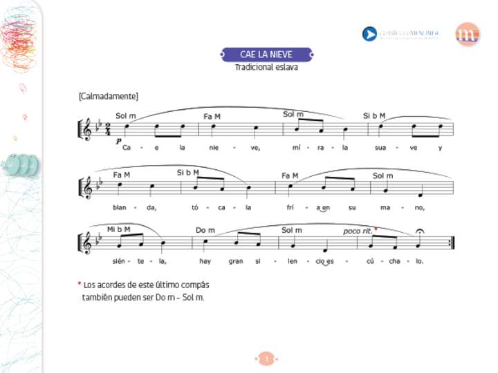 Cae la nieve Cae la nieve