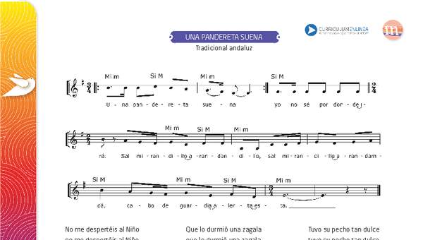 Una pandereta suena Una pandereta suena