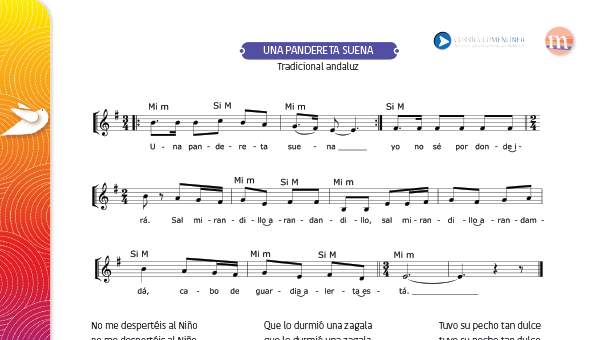 Una pandereta suena Una pandereta suena