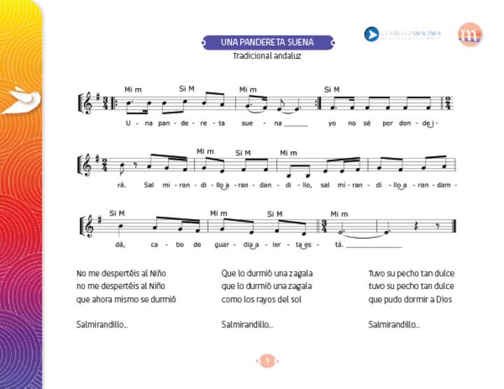 Una pandereta suena Una pandereta suena