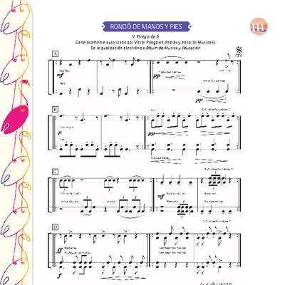 Rondó de manos y pies Rondó de manos y pies