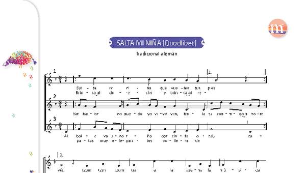 Salta mi niña Salta mi niña