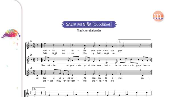 Salta mi niña Salta mi niña