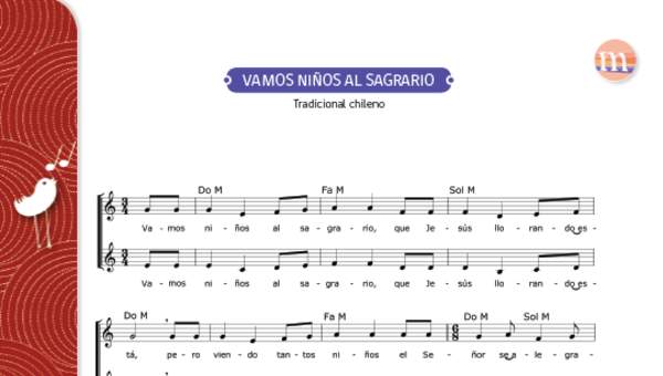 Vamos niños al sagrario Vamos niños al sagrario