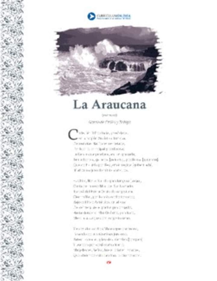 Extracto de la Araucana Extracto de la Araucana