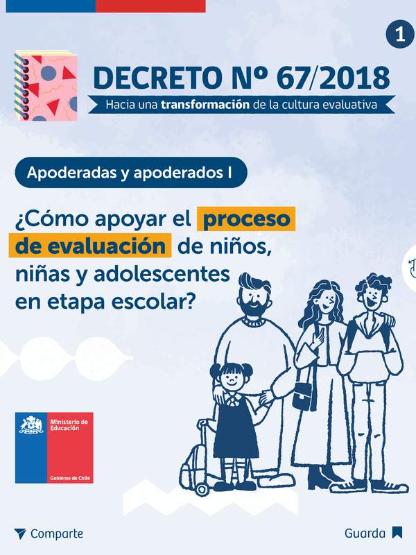Apoderadas y apoderados I. ¿Cómo apoyar el proceso de evaluación de niños, niñas y adolescentes en etapa escolar? Apoderadas y apoderados I. ¿Cómo apoyar el proceso de evaluación de niños, niñas y adolescentes en etapa escolar?