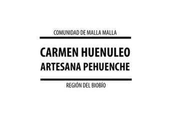 Carmen Huenuleo - Artesana Pehuenche Carmen Huenuleo - Artesana Pehuenche