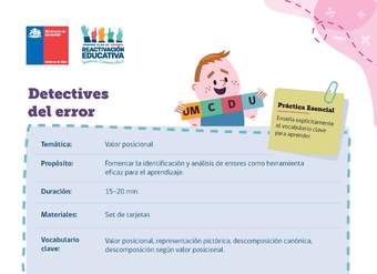 Detectives del error