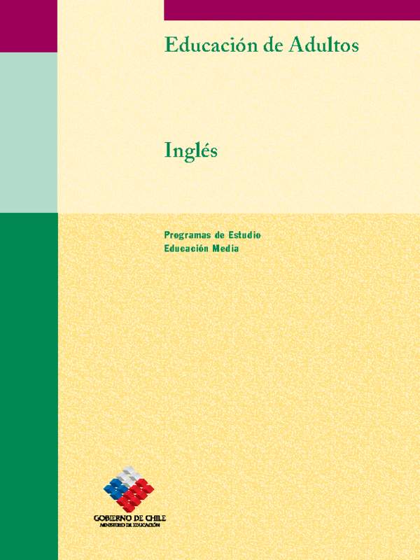 Educación Jóvenes y Adultos - HC - Niveles 1 y 2 - Idioma extranjero: Inglés