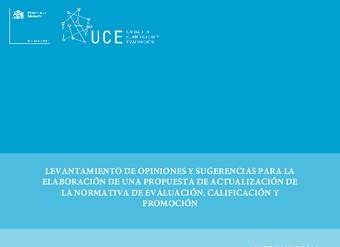 Sugerencias para la elaboración de una propuesta de actualización de la normativa de evaluación, calificación y promoción Sugerencias para la elaboración de una propuesta de actualización de la normativa de evaluación, calificación y promoción