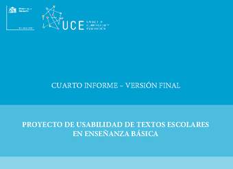 Proyecto de usabilidad de textos escolares en Enseñanza Básica Proyecto de usabilidad de textos escolares en Enseñanza Básica