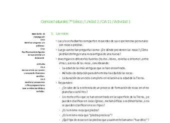 Ciencias Naturales 7° básico-Unidad 2-OA11-Actividad 1 Ciencias Naturales 7° básico-Unidad 2-OA11-Actividad 1