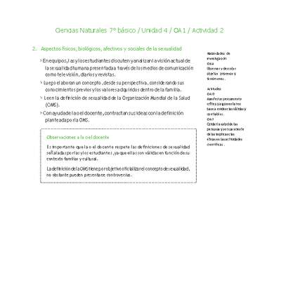 Ciencias Naturales 7° básico-Unidad 4-OA1-Actividad 2 Ciencias Naturales 7° básico-Unidad 4-OA1-Actividad 2
