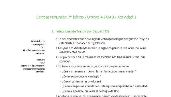 Ciencias Naturales 7° básico-Unidad 4-OA3-Actividad 1 Ciencias Naturales 7° básico-Unidad 4-OA3-Actividad 1