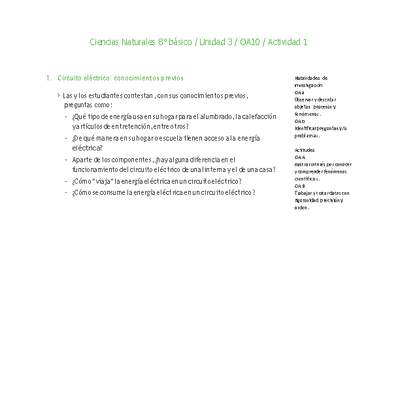 Ciencias Naturales 8° básico-Unidad 3-OA10-Actividad 1 Ciencias Naturales 8° básico-Unidad 3-OA10-Actividad 1