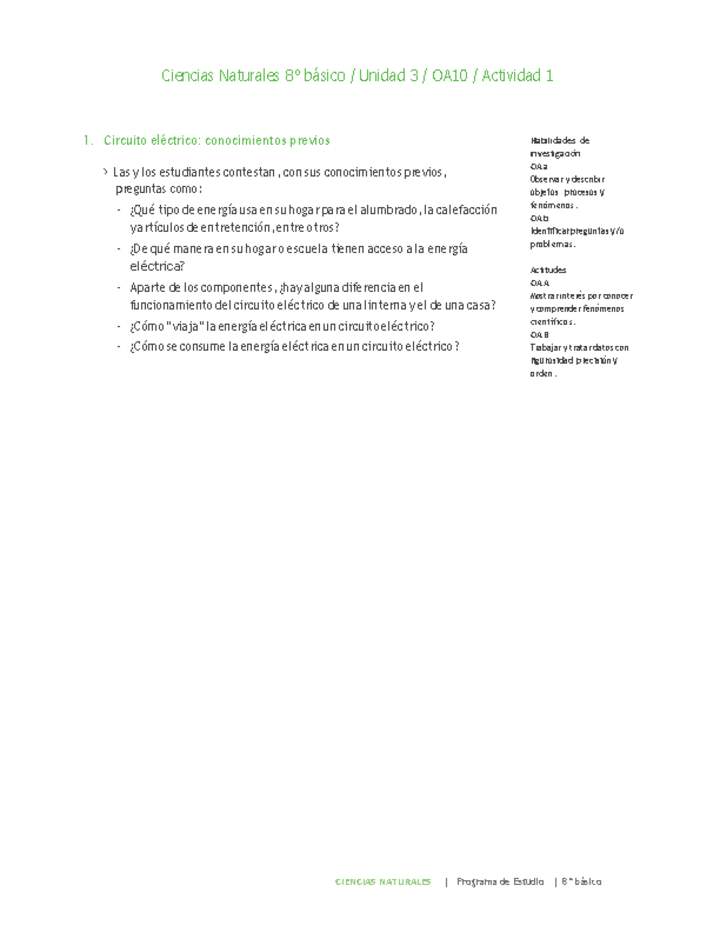 Ciencias Naturales 8° básico-Unidad 3-OA10-Actividad 1 Ciencias Naturales 8° básico-Unidad 3-OA10-Actividad 1