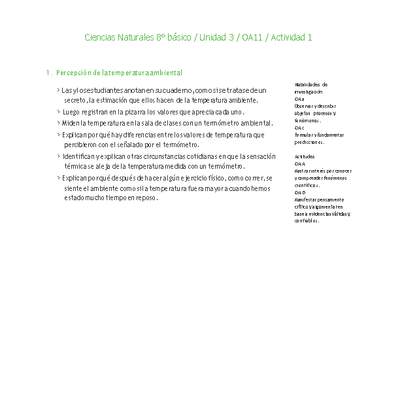 Ciencias Naturales 8° básico-Unidad 3-OA11-Actividad 1 Ciencias Naturales 8° básico-Unidad 3-OA11-Actividad 1