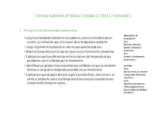 Ciencias Naturales 8° básico-Unidad 3-OA11-Actividad 1 Ciencias Naturales 8° básico-Unidad 3-OA11-Actividad 1