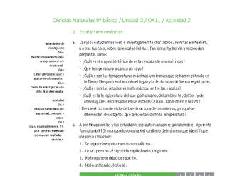 Ciencias Naturales 8° básico-Unidad 3-OA11-Actividad 2 Ciencias Naturales 8° básico-Unidad 3-OA11-Actividad 2