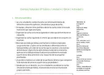 Ciencias Naturales 8° básico-Unidad 4-OA14-Actividad 1 Ciencias Naturales 8° básico-Unidad 4-OA14-Actividad 1