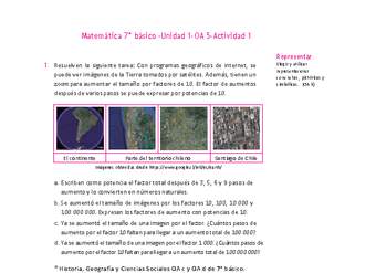 Matemática 7° básico -Unidad 1-OA 5-Actividad 1 Matemática 7° básico -Unidad 1-OA 5-Actividad 1
