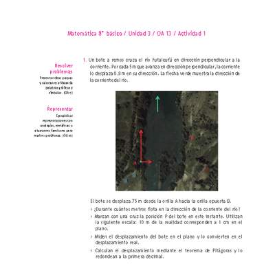 Matemática 8° básico -Unidad 3-OA 13-Actividad 1 Matemática 8° básico -Unidad 3-OA 13-Actividad 1