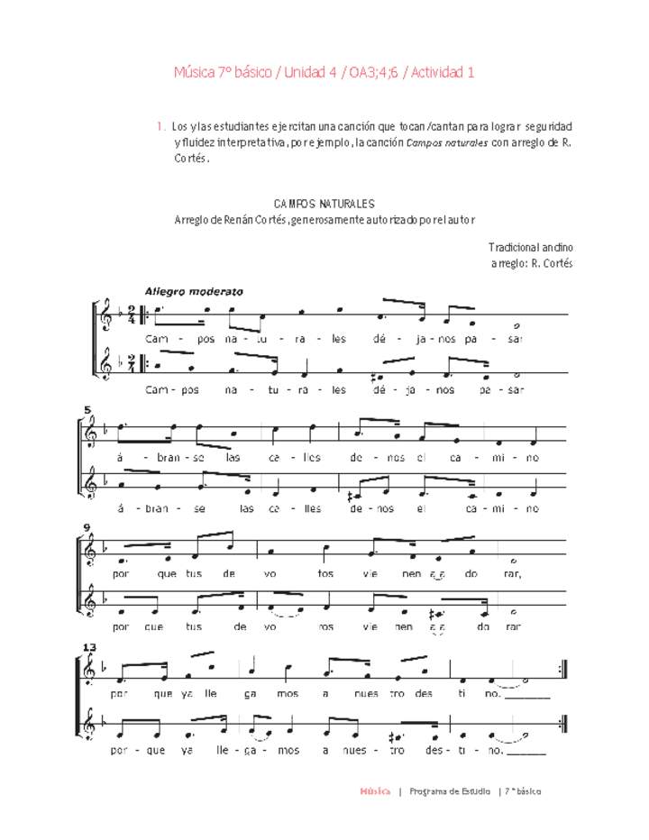 Música 7° básico-Unidad 4-OA3;4;6-Actividad 1 Música 7° básico-Unidad 4-OA3;4;6-Actividad 1