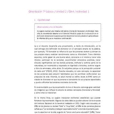 Orientación 7° básico-Unidad 2-OA4-Actividad 1 Orientación 7° básico-Unidad 2-OA4-Actividad 1