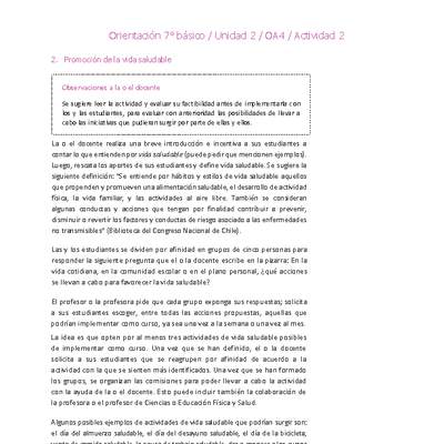 Orientación 7° básico-Unidad 2-OA4-Actividad 2 Orientación 7° básico-Unidad 2-OA4-Actividad 2