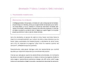 Orientación 7° básico-Unidad 4-OA8-Actividad 1 Orientación 7° básico-Unidad 4-OA8-Actividad 1