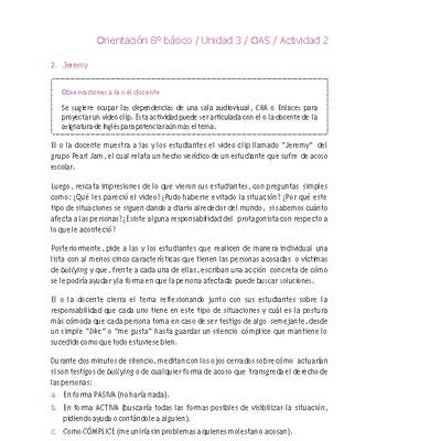 Orientación 8° básico-Unidad 3-OA5-Actividad 2